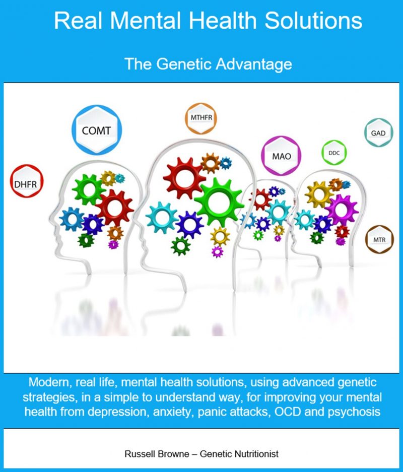 Real Mental Health Solutions - the genetic advantage cover