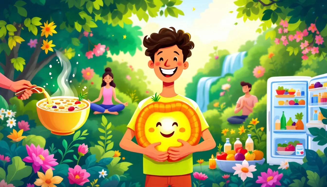 Lifestyle changes that can improve gut health.