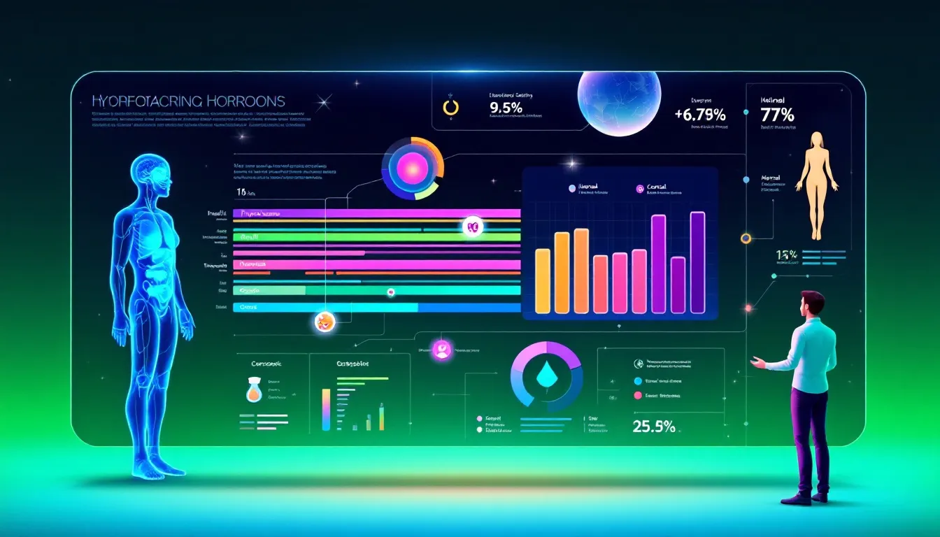 A visual representation of reasons for hormone testing.