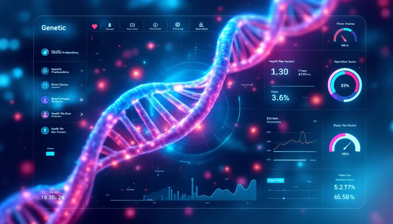 Interpreting health DNA test results.