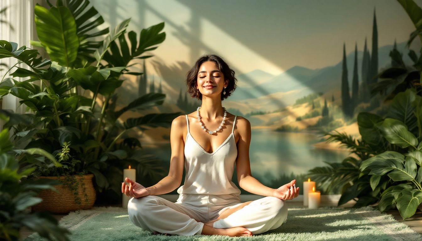 A person contemplating the benefits of integrative health care.