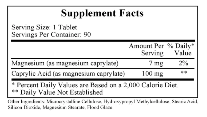 Caprystatin Fatty Acid Formula - Image 2